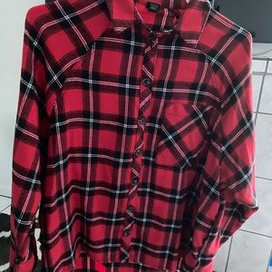 Wild Fable Red Flannel Shirt